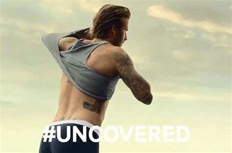 David Beckham Strips Down For Super Bowl Ad Hello