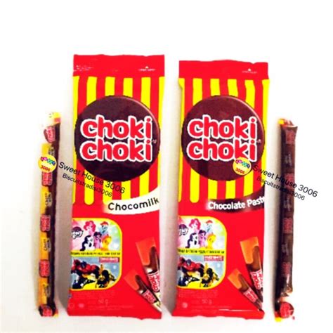 Choki Choki Chocolate Chocomilk 10g X 5 Pkt Shopee Malaysia