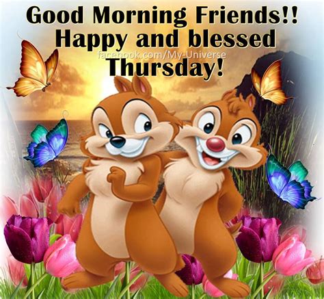 Good Morning Friends Happy And Blessed Thursday Pictures Photos And