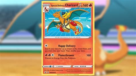 Special Delivery Charizard Card Lagoagriogobec