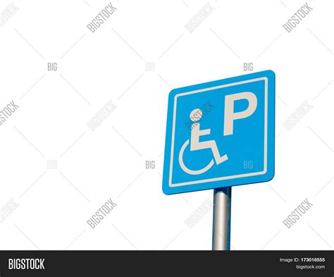 Disabled Parking Space Image And Photo Free Trial Bigstock