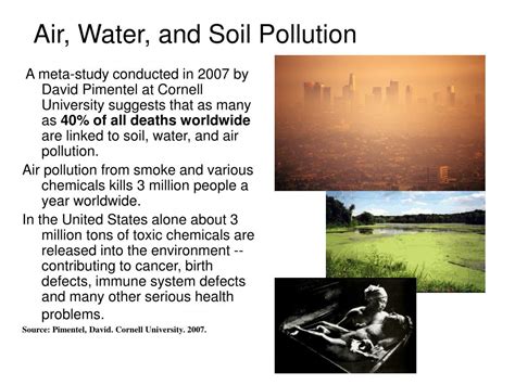 Ppt Air Water And Soil Pollution Powerpoint Presentation Free