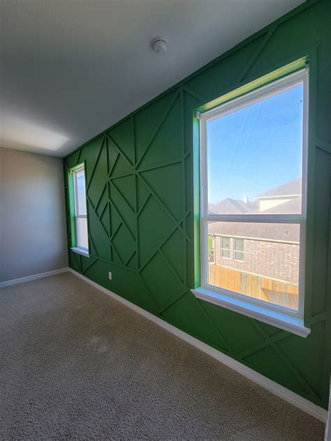 Green Accent Wall For Bedroom