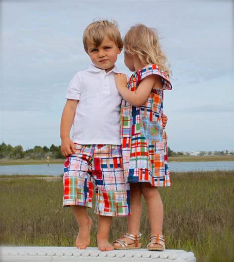 Brother Sister Set Girls Flutter Sleeve Dress With Etsy Kids