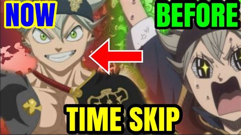 Black Clover Ep 158 Asta Time Skip Before And After Asta Has More