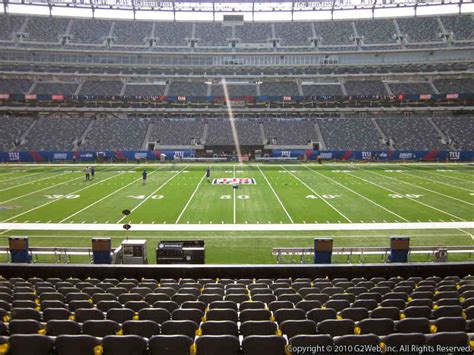 Seat View From Section 113 At Metlife Stadium New York Jets