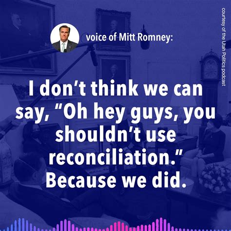 mitt romney admits republicans are being hypocritical listen sen mitt romney admits that