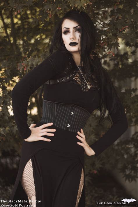 The Gothic Shop Blog Nautilus Top The Black Metal Barbie