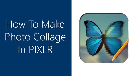 How To Make Photo Collage In Pixlr Editor Youtube