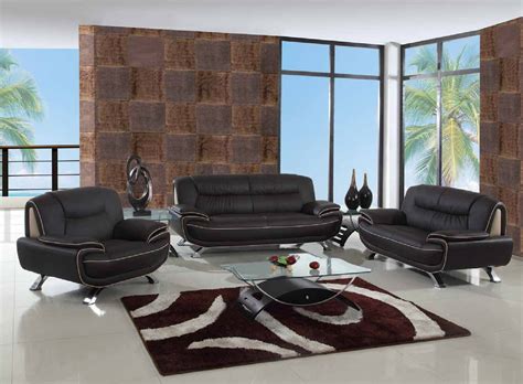 Keystone Living Room Sofa Set Piece Modern Leather Couch Furniture