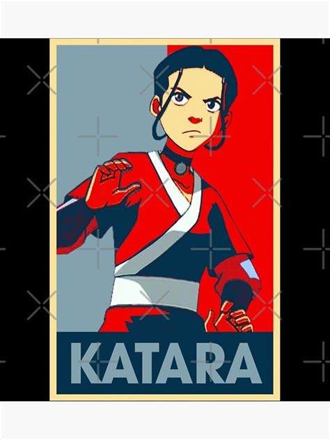 Katara Poster Avatar The Last Action Anime Airbender Poster For Sale