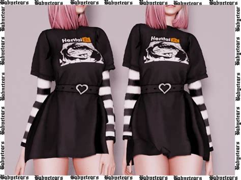 Egirl Outfit Egirl Outfit E Girl Clothes Sims 4