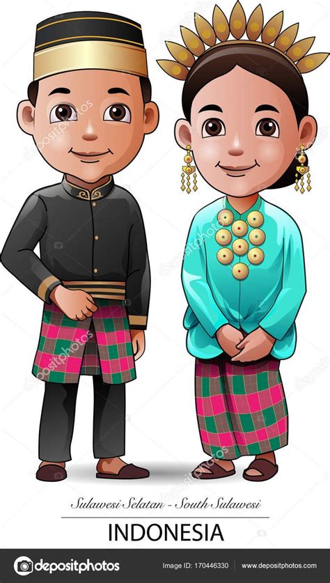 Gambar Suku Jawa Kartun