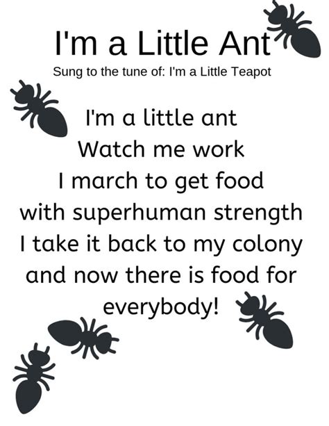 A Is For Ant A Lesson On Ants Todays Little Moments Preschool