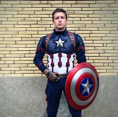 Avengers Endgame Captain America Steve Rogers Cosplay Costume Canada