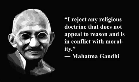 Gandhi On Religion Artist Singh Quote Mixed Media By Artguru Official