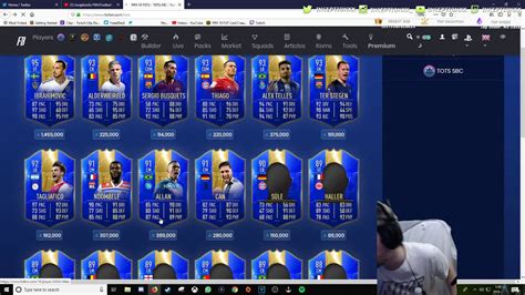 My Thoughts On The Tots Most Consistent Players Fifa 19 Ultimate Team Youtube