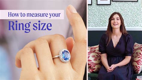 How To Measure Your Or A Partners Ring Size Youtube