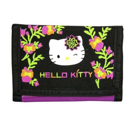 Hello Kitty Tri Fold Wallet With Coin Compartment Ebay