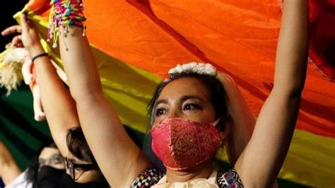 Thai Gay Activists Raise Pride Flags In Bangkok Bbc News