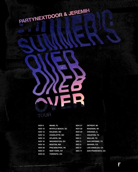 Partynextdoor And Jeremih Announce Summers Over Tour Hiphop N More