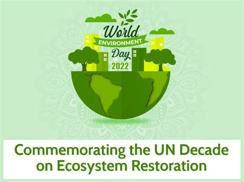 Commemorating The United Nations Decade On Ecosystem Restoration On