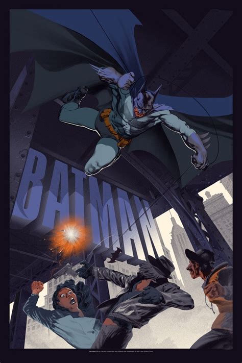 The Blot Says Batman Screen Print By Stan And Vince X French Paper