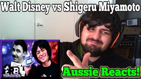 Aussie Reacts Walt Disney Vs Shigeru Miyamoto Erb Parodies Erbparodies