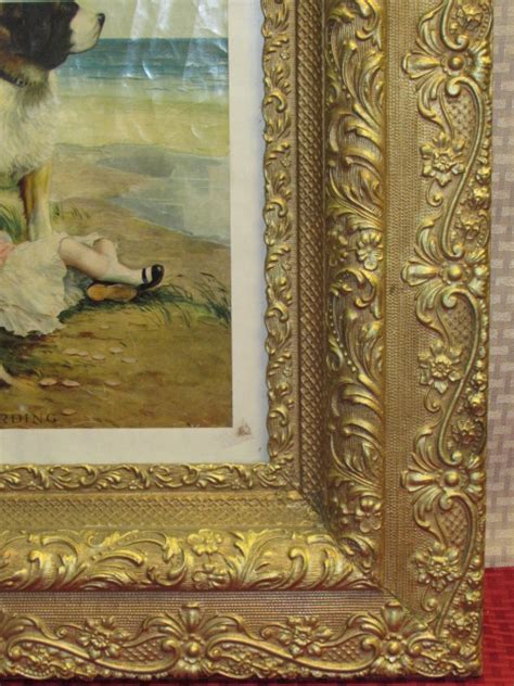 Lot Detail Absolutely Gorgeous Large Antique Gold Gilt Frame With