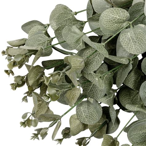 Eucalyptus Artificial Silk Greenery Bush Bundle Cv Linens