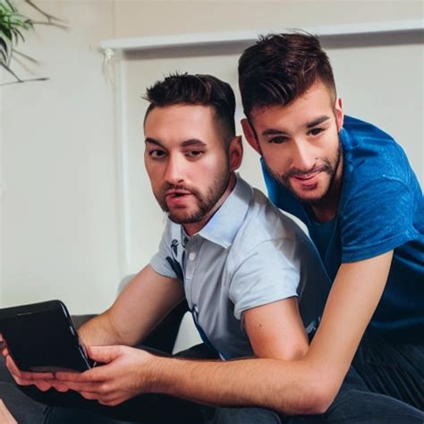 A Handsome Babe Gay Couple Recording A Porn Movie Arthub Ai
