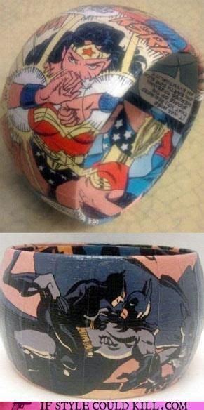 Diy Comic Book Bangle Bracelets From Book Pages Comic