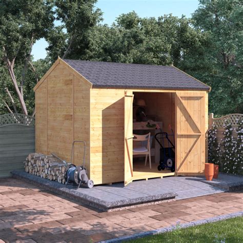 Billyoh Expert Tongue And Groove Reverse Apex Workshop Buy Sheds