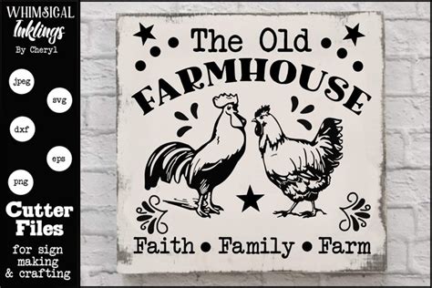 Fields Of Heather: Where To Find Free Farmhouse Style SVGS