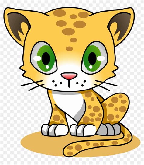 Cartoon Jaguar Felidae Amur Leopard Clip Art Cartoon Leopard Free