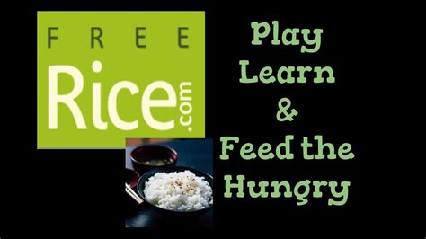 Wow Free Rice Playing Learning And Feeding The Hungry