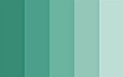 Color Tendencia En Decoración Gama De Colores Verdes Paleta De Color