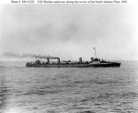 Usn Ships Uss Worden Torpedo Boat Destroyer 16