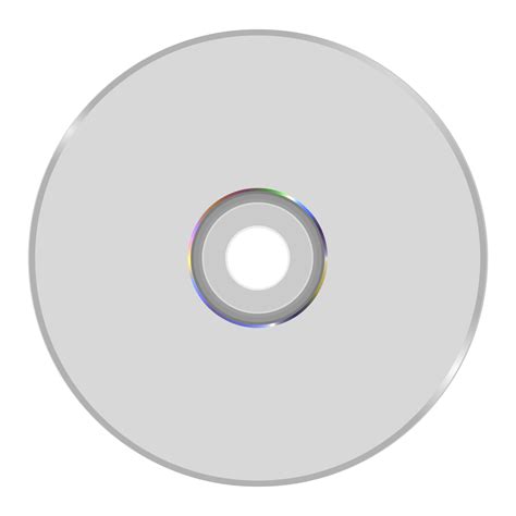 Blank Cd Or Dvd Disc 13442199 Png