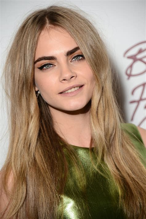 Cara Delevingne Attended W Magazines Golden Globes Party In A