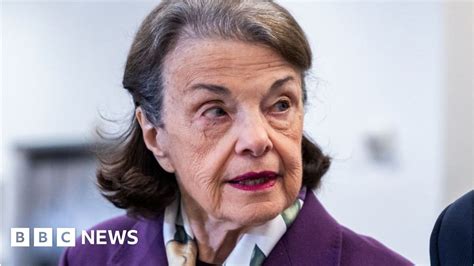 Us Senator Dianne Feinstein In Hospital With Shingles Bbc News