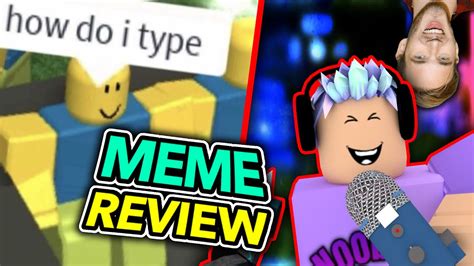 👏👏roblox Meme Review 👏👏 Youtube