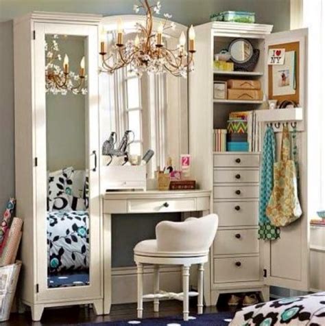 Bedroom vanities typically also feature mirrors — that's partially what sets them apart from desks! 51 Makeup Vanity Table Ideas | Ultimate Home Ideas