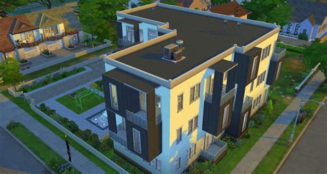 The Sims 4 Modern Apartment House Sims Dels World