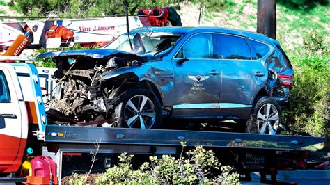 Wetin tiger woods don go through since di accident. L.A. Sheriff's report concludes speeding the cause of ...