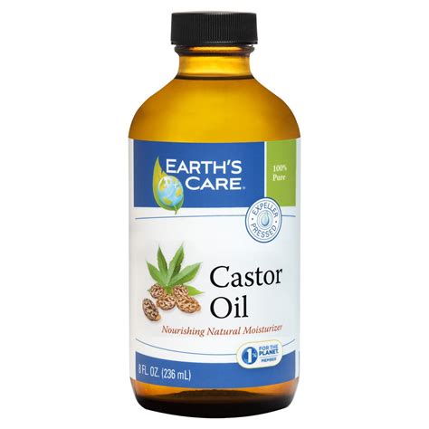 Castor Oil 8 Fl Oz Earths Care