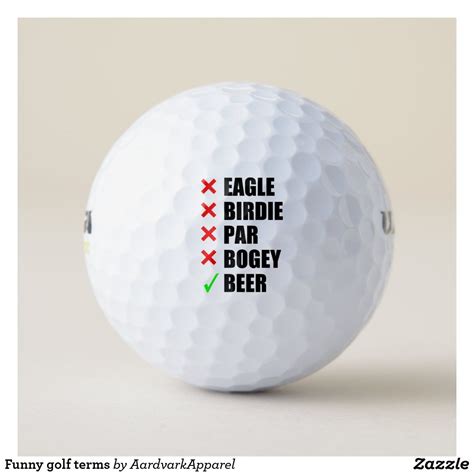 Here is where you will find the best gifts for men, with a great range of gifts from new zealand and around the world. Funny golf terms golf balls | Zazzle.com | Golf humor ...