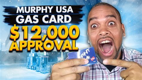 Murphy Usa Business Gas Card 12000 Dollar Approval Youtube