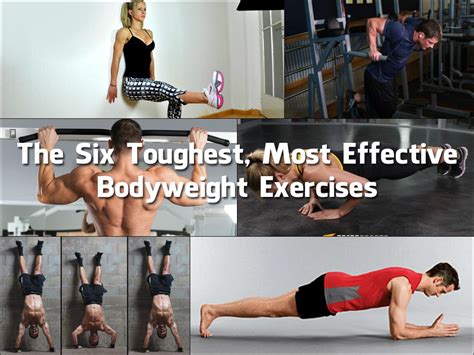 Bodyweight Exercises Are Time Tested Effective Components Of A Good