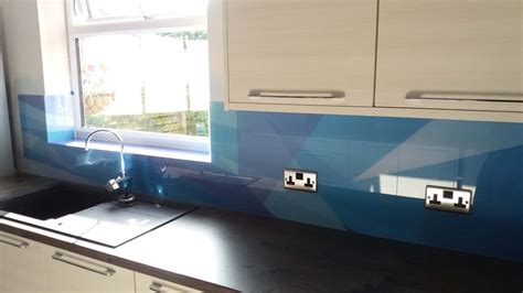 Personalised Glass Splashback Commission Glass Republic